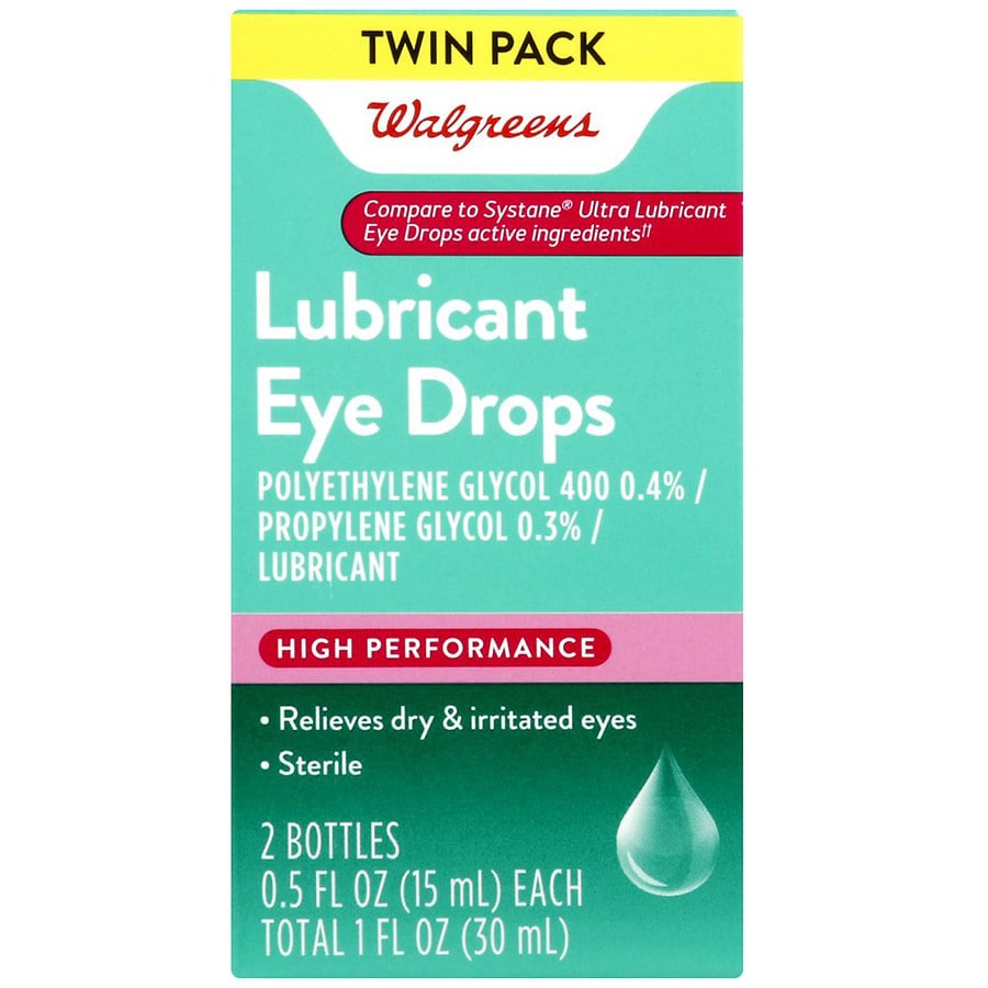 Walgreens Eye Drops Lubricant Ultra