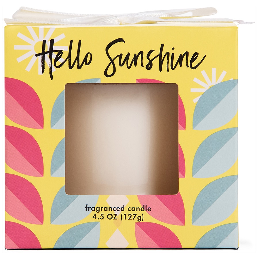  Complete Home Fragranced Candle Hello Sunshine, 4.5 oz 