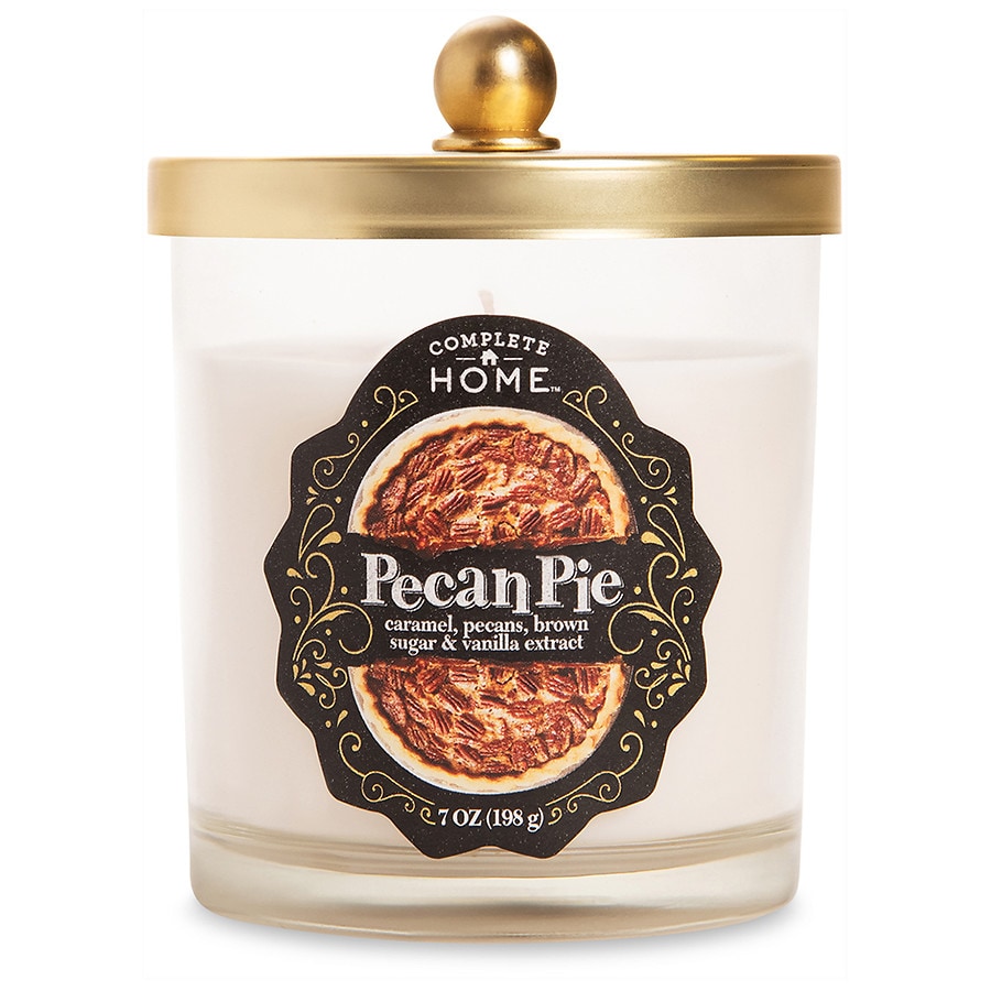  Complete Home Pecan Pie Candle Pecan Pie, 7 oz 