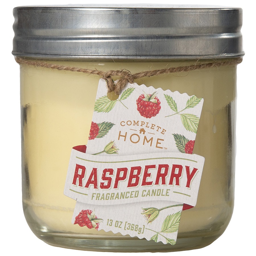 Complete Home Fragranced Candle Raspberry