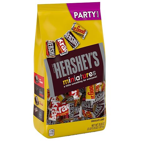 Hershey's Miniatures Chocolate Candy Party Pack - 35.9 oz