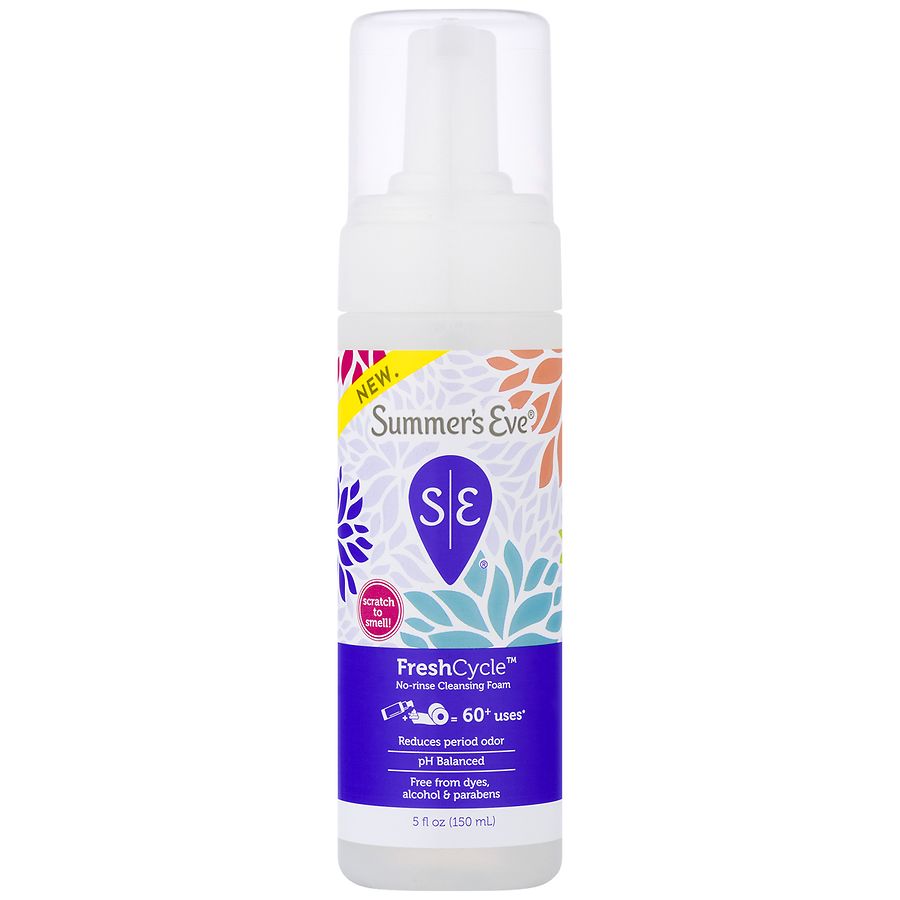  Summer's Eve FreshCycle No-Rinse Cleansing Foam 