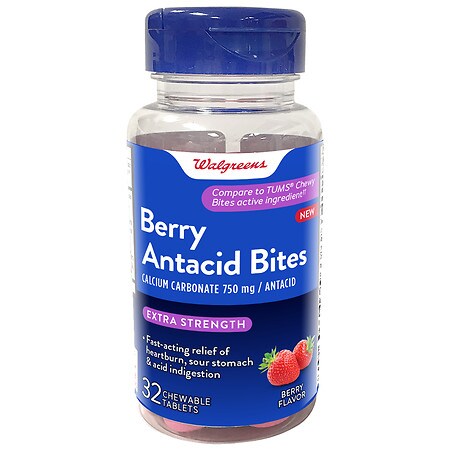 UPC 311917207391 product image for Walgreens Antacid Chewy Bites Berry - 32.0 ea | upcitemdb.com