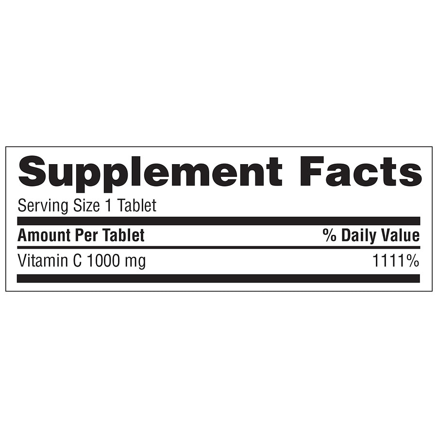 Walgreens Essentials Vitamin C 1000mg Walgreens