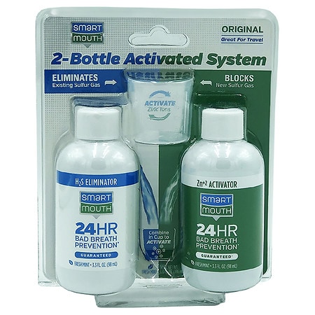 UPC 697366001606 product image for SmartMouth 2-Bottle Activated System - 3.3 fl oz x 2 pack | upcitemdb.com