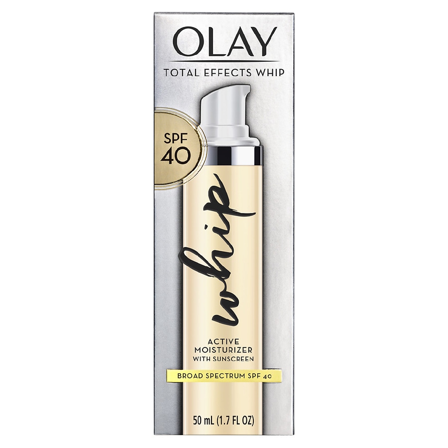  Olay Total Effects Whip Face Moisturizer with Sunscreen SPF 40 