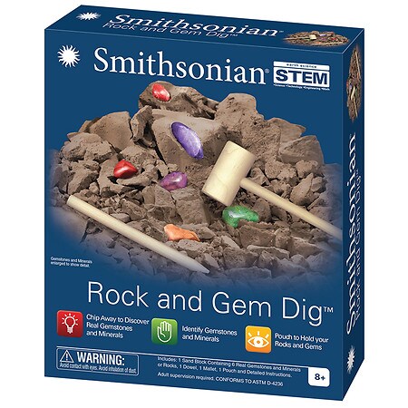 UPC 042409541128 product image for Smithsonian Micro Rock and Gem Dig Rock and Gem Dig - 1.0 EA | upcitemdb.com