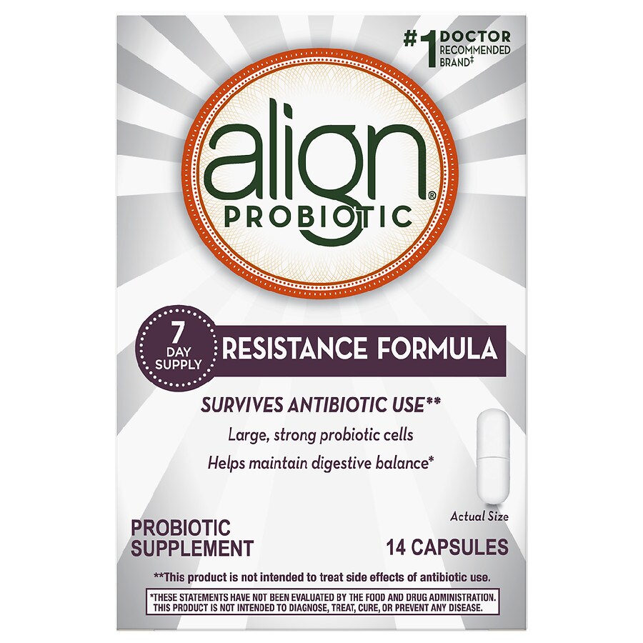 Align Resistance Formula Probiotic Supplement Capsules