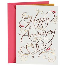 Hallmark Signature Anniversary Card for Couple (Happy Anniversary ...