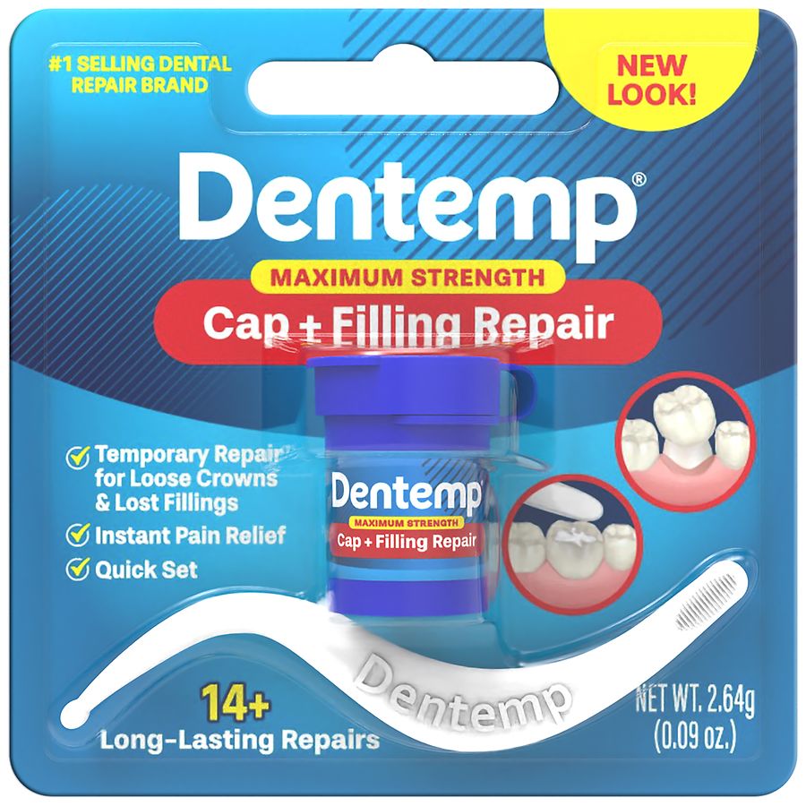 Temporary Tooth Kit Temp Repair Replace Missing Diy Safe Easy Video Link Include Temporary Tooth Fix Teeth Tooth Repair