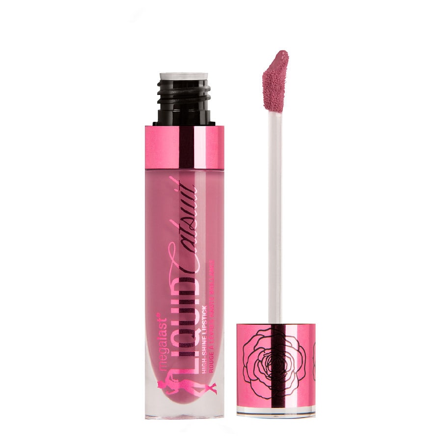 Wet n Wild Rebel Rose MegaLast Liquid Catsuit High-Shine Liquid Lipstick, Petal Poison