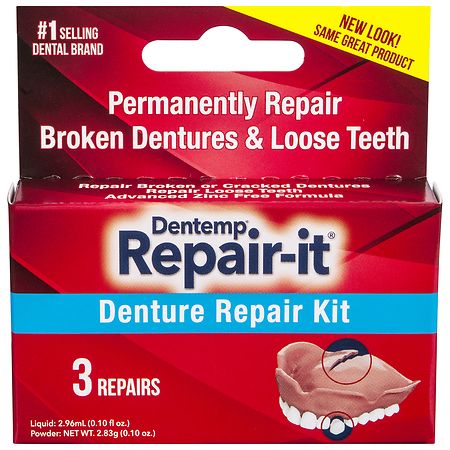 Dentemp Repair It Denture Kit Walgreens - Diy Denture Reline Kit Australia