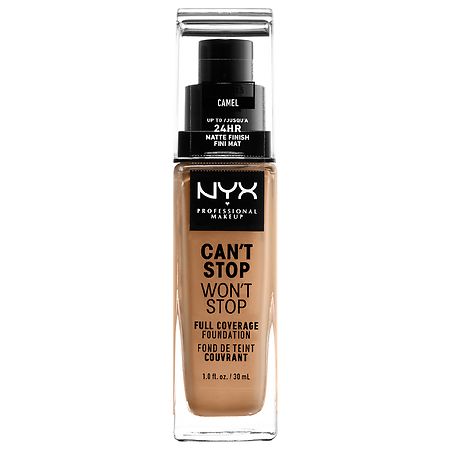 NYX Professional Makeup Can’t Stop Won’t Stop Full Coverage Foundation - 1.0 fl oz NYX Professional Makeup Can’t Stop Won’t Stop Full Coverage Foundation - 1.0 fl oz