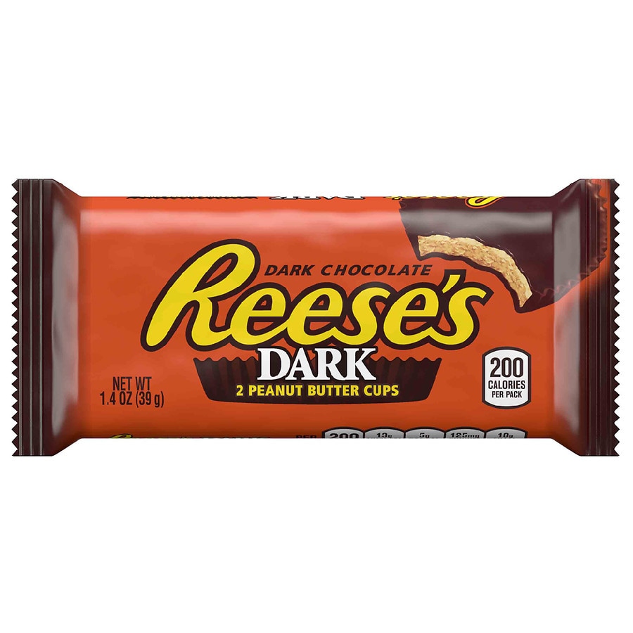  Reese's Dark Chocolate Peanut Butter Cups Candy 