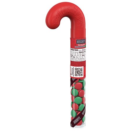 UPC 034000109715 product image for Hershey's Hershey-ets Holiday Candy Coated Milk Chocolate Filled Cane - 1.4 oz | upcitemdb.com