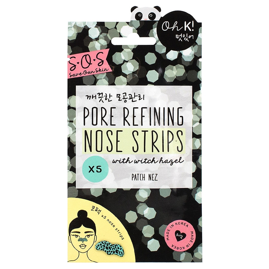  OH K! SOS Printed Pore Strips 