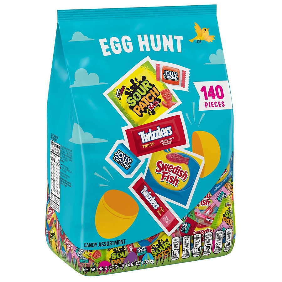 Hershey's Egg Hunt Candy Sweet and Sour Assortment