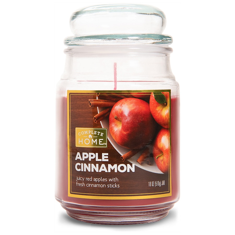  Complete Home Jar Candle Apple Cinnamon 