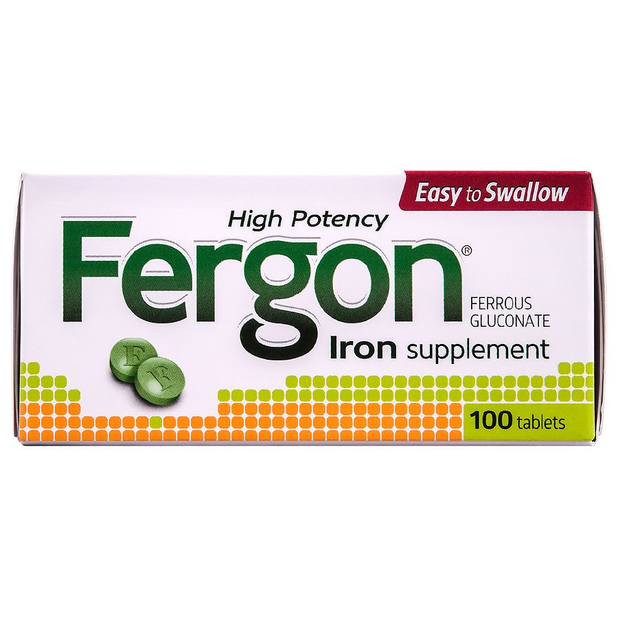  Fergon High Potency Iron Supplement 