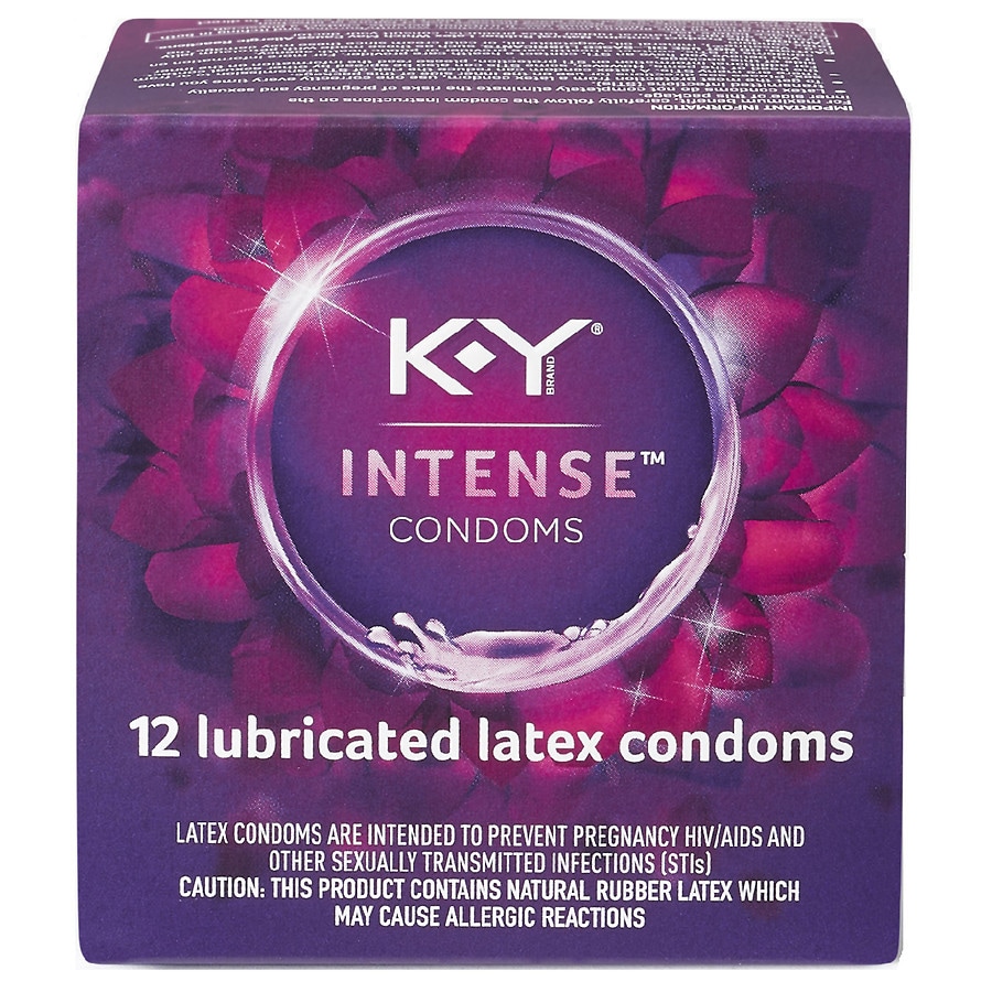  K-Y Intense Lubricated Condom 