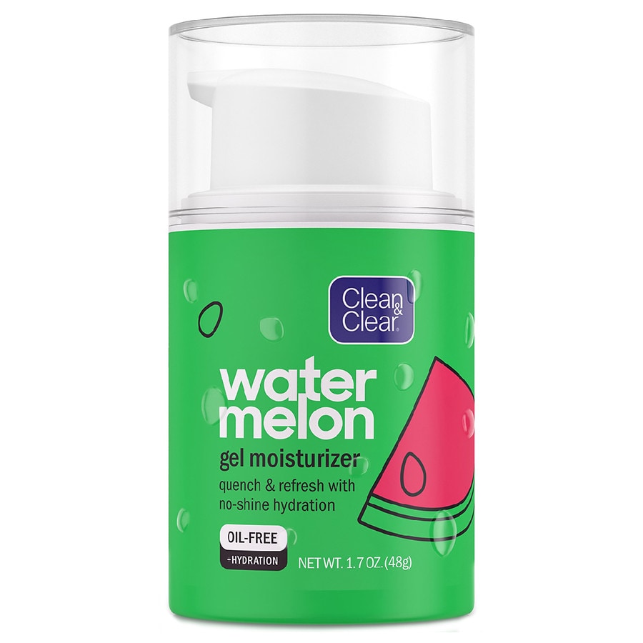  Clean & Clear Hydrating Watermelon Daily Gel Face Moisturizer 