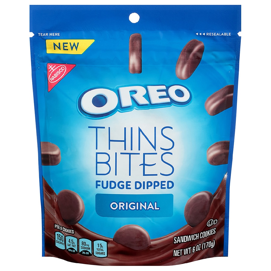  Oreo Thin Bites Fudge Dipped Original 