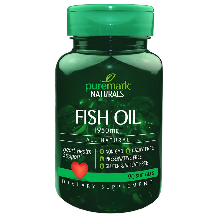  Puremark Naturals Fish Oil 1950 mg Softgels 