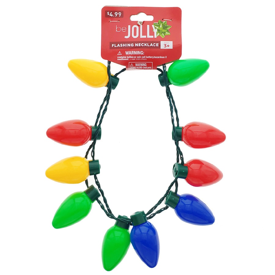 Festive Voice Light Up Jumbo Necklace