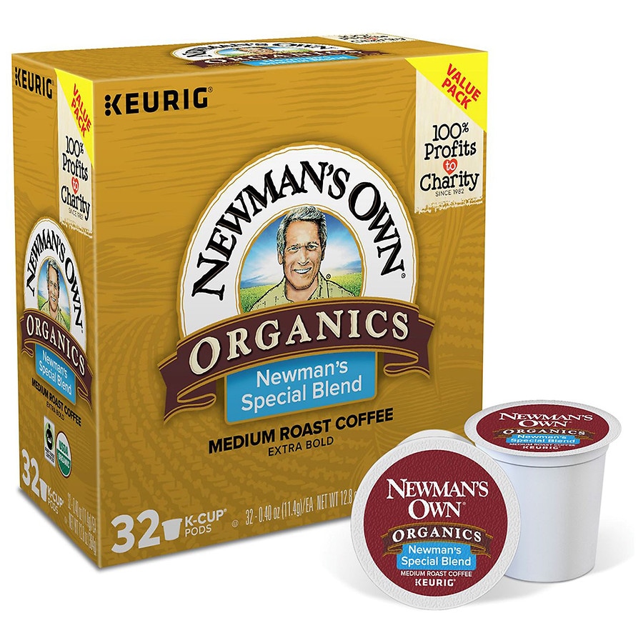 Newman's Own Organic Special Blend K-Cup Pods Medium Roast