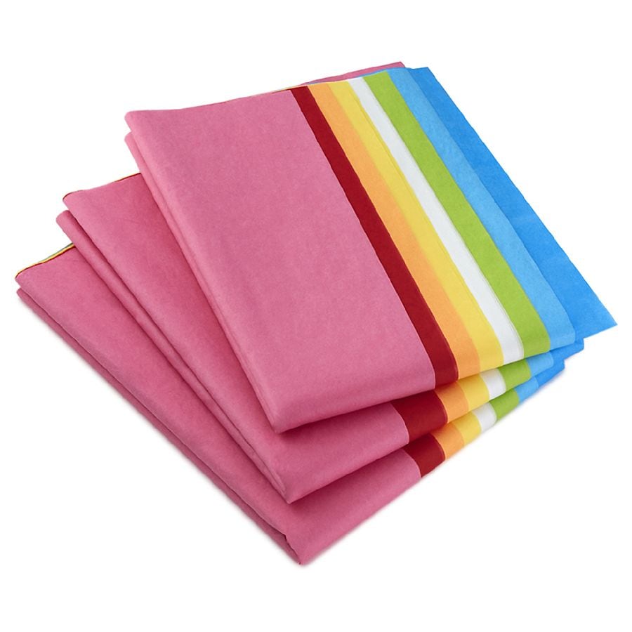 Hallmark Tissue Paper Assortment (Classic Rainbow, 8 colors)