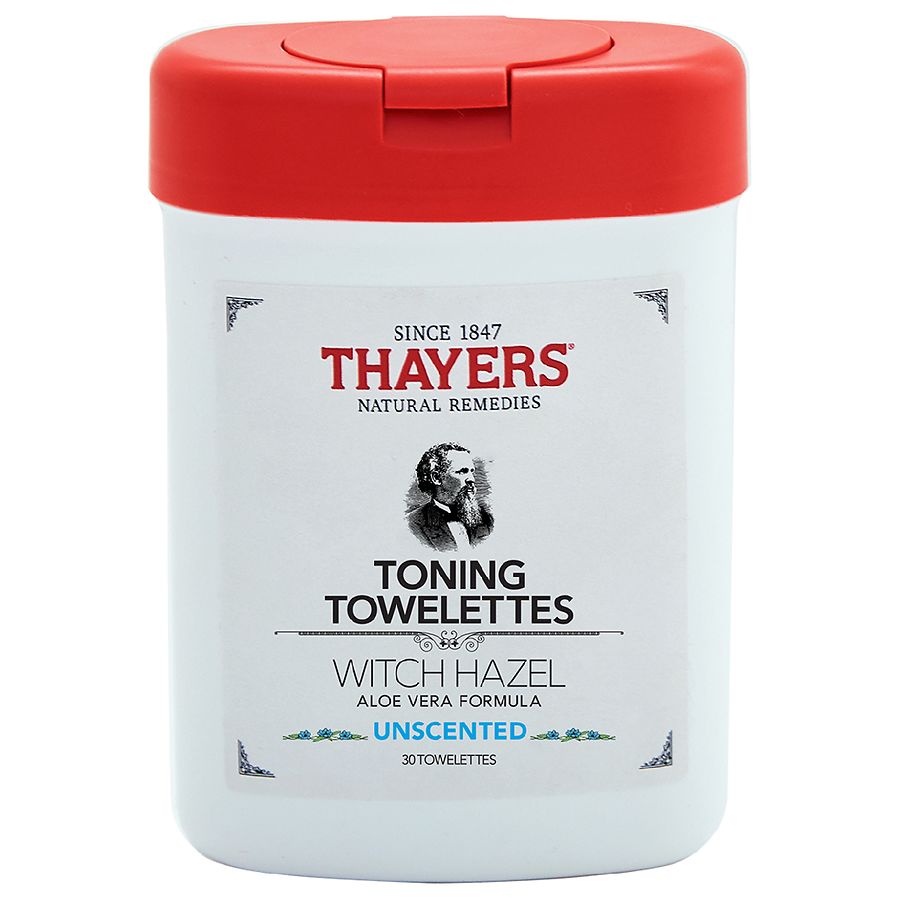 Thayers Toning Towelettes Unscented