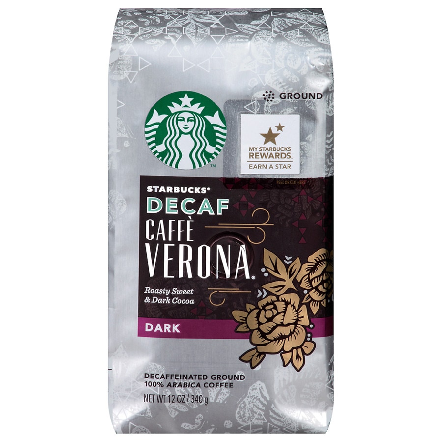  Starbucks Decaffeinated  Verona Ground Coffee 