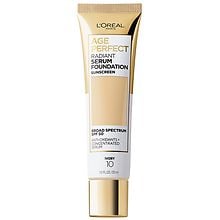 L'Oreal Paris Age Perfect Radiant Serum Foundation with SPF 50, Ivory