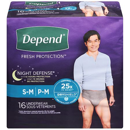 Walgreens men's depends Clearance