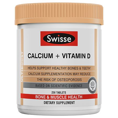 Swisse Ultiboost Calcium Vitamin D Tablets