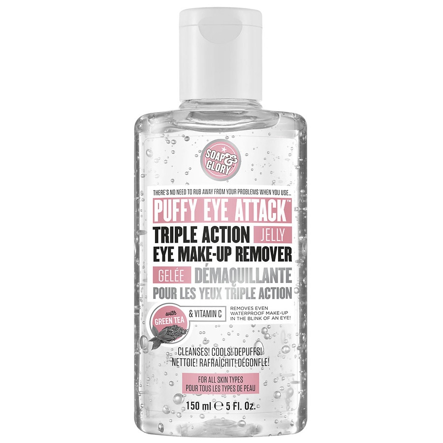  Soap & Glory Puffy Eye Attack Triple Action Jelly Eye Makeup Remover 