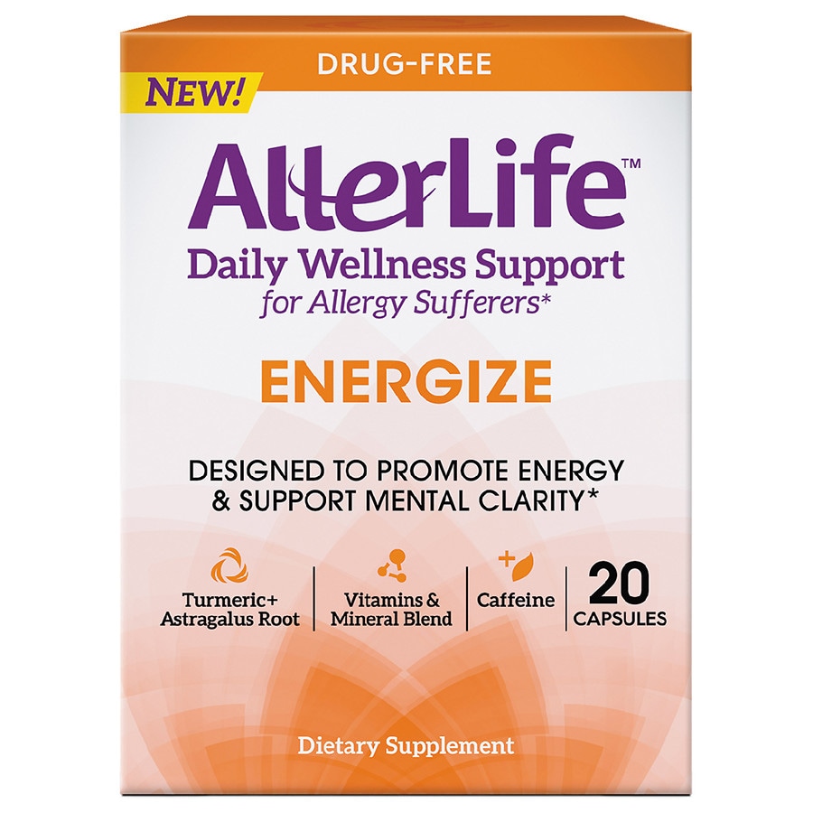  Allerlife Energize Daily Wellness Support Capsules 