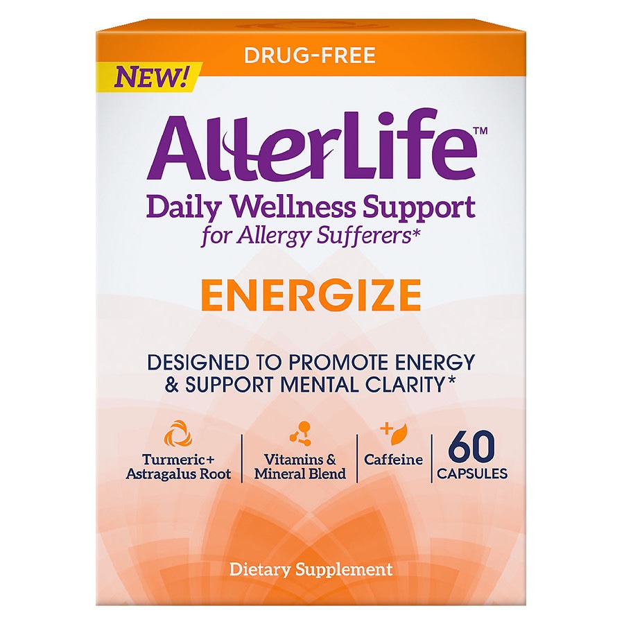 Allerlife Energize Daily Wellness Support Capsules