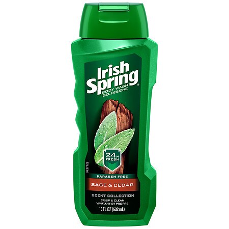 UPC 035000969804 product image for Irish Spring Body Wash Sage & Cedar - 18.0 fl oz | upcitemdb.com