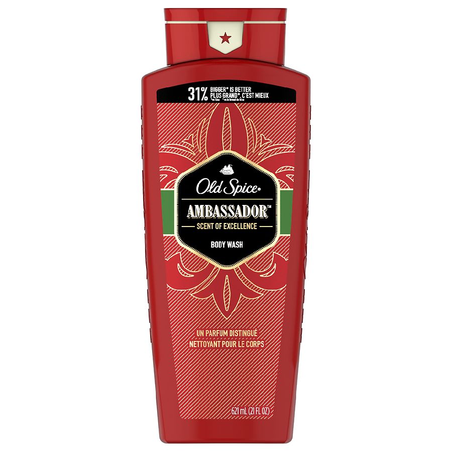  Old Spice Red Collection Body Wash for Men Ambassador 