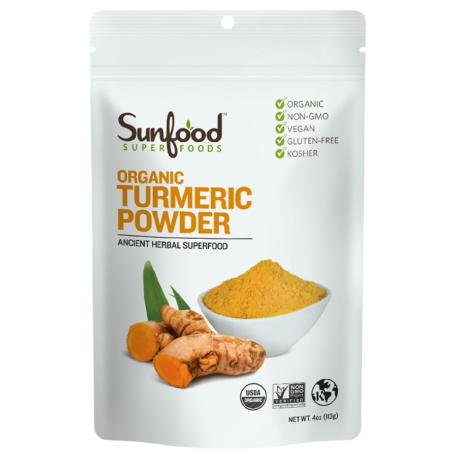 Sunfood Superfoods Turmeric Powder