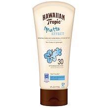 hawaiian tropic matte effect sunscreen