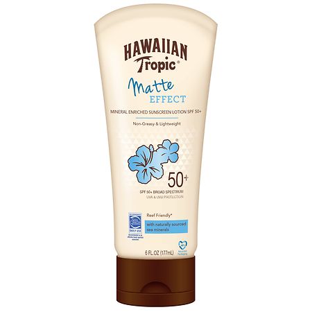 hawaiian tropic matte effect spf 50 review