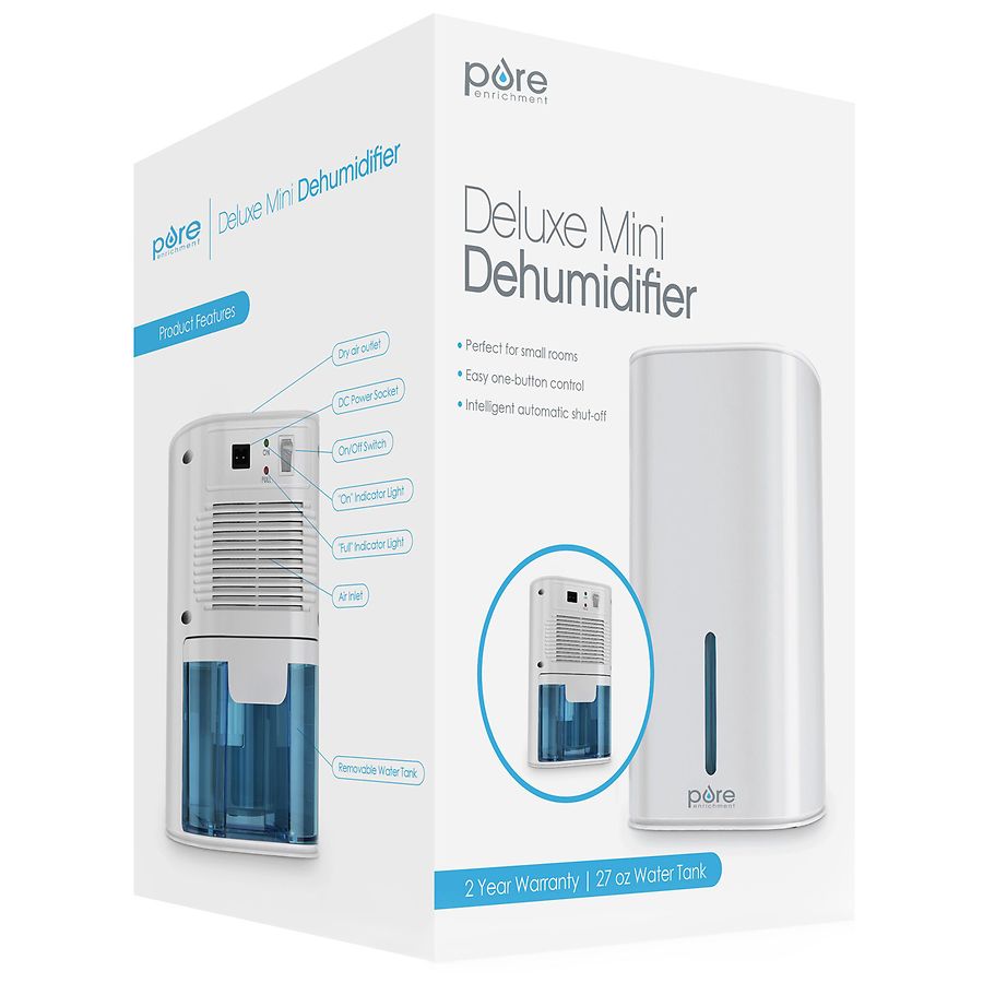 Pure Enrichment Deluxe Mini Dehumidifier