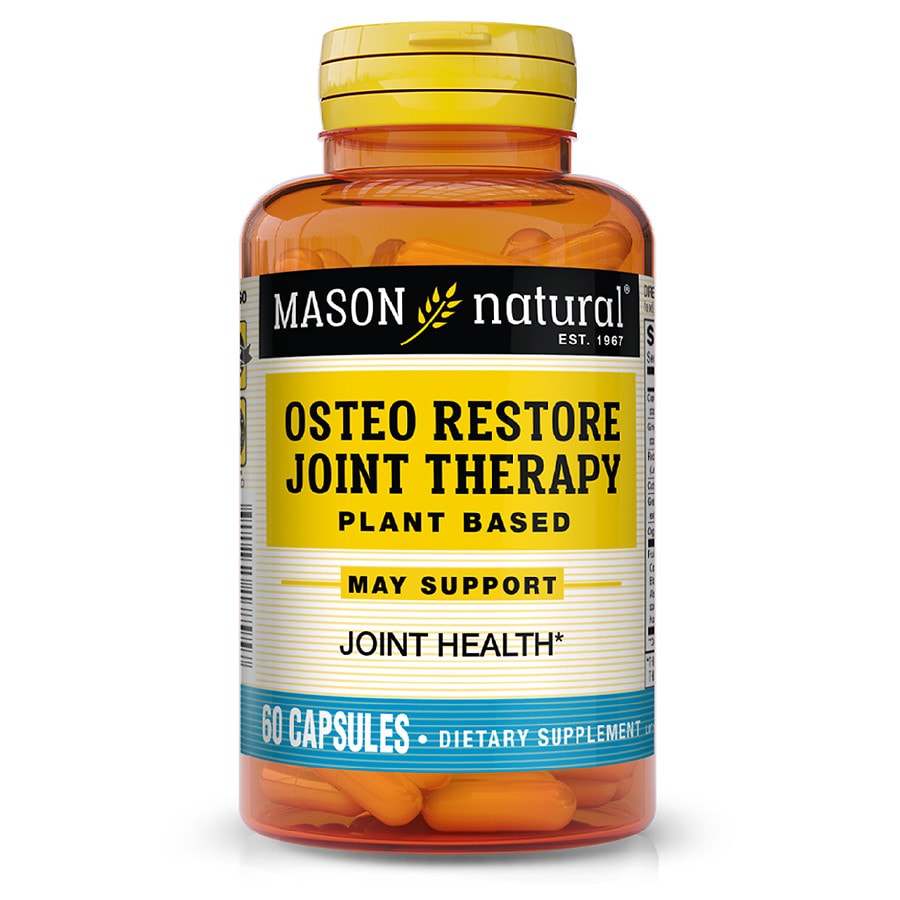  Mason Natural Osteo Restore Joint Therapy Plant Based Capsules 