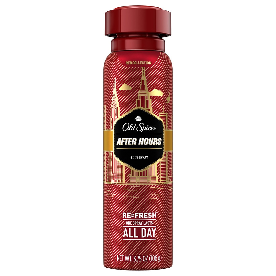  Old Spice Red Collection Body Spray After Hours 