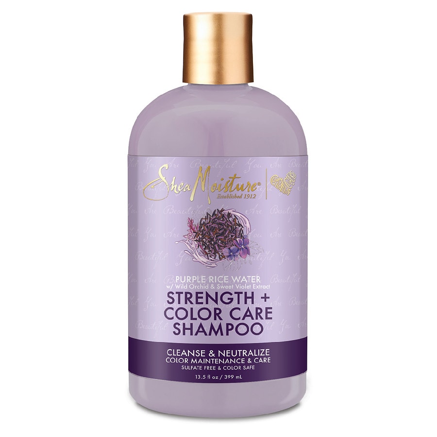 SheaMoisture Purple Rice Water Strength + Color Care Shampoo