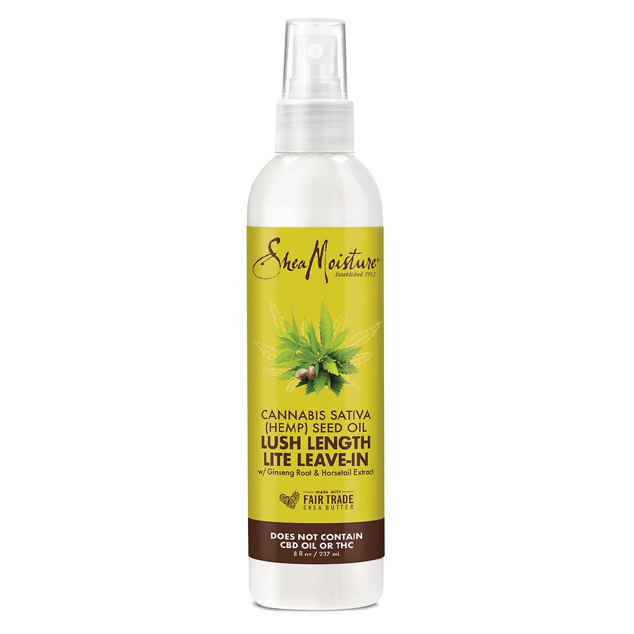 Sheamoisture Cannabis Ginseng Lush Length Leave In Conditioner Walgreens