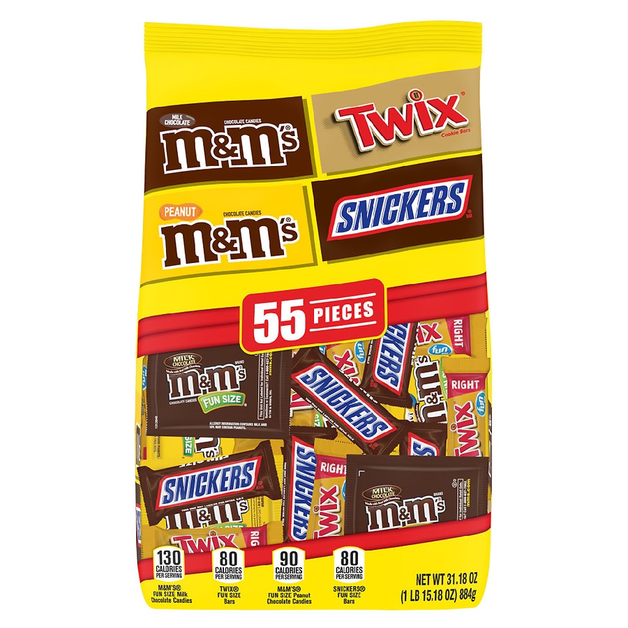 Mars Fun Size Chocolate Candy Variety Mix