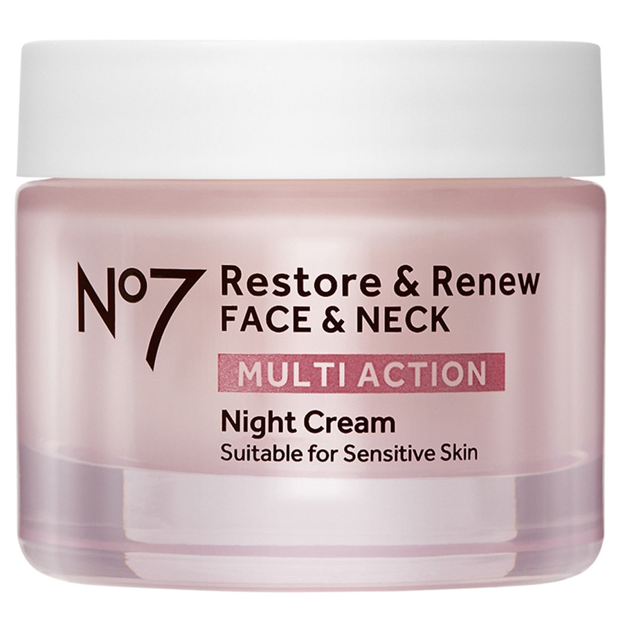 No7 Restore & Renew Multi Action Face & Neck Night Cream